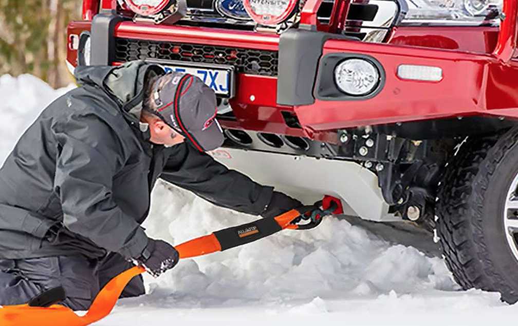 vehicle tow strap