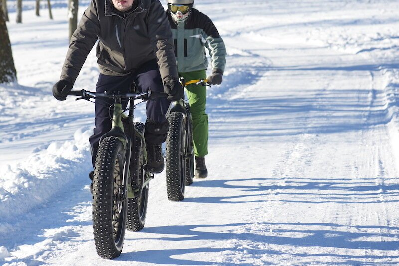 winter cycling